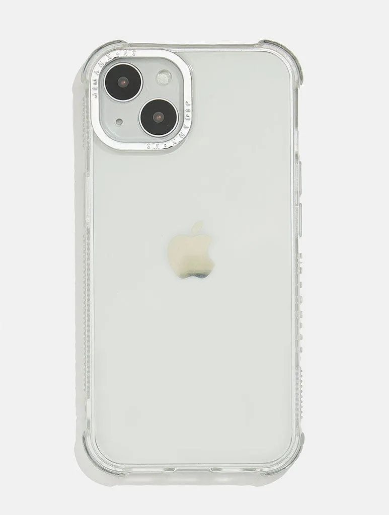 Soft Texture Recyclable Material Customisable Gem Sticker Shock iPhone Case