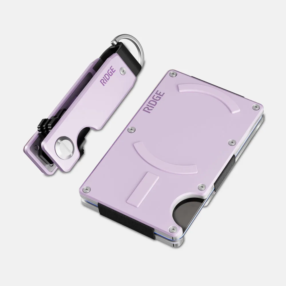 Daily Driver Kit For Magsafe - Lavender Stylish Pocket Organizer