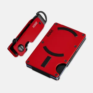 Quick Slide Elegant Pocket Holder Daily Driver Kit for MagSafe - Rodeo Red