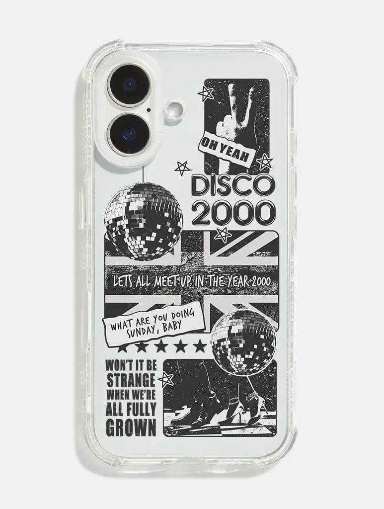 Disco 2000 Shock iPhone Case Soft Finish Modern Touch