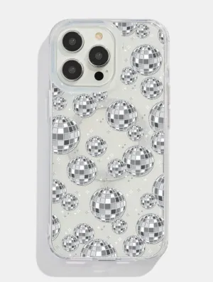 Hybrid Grip Disco Ball Repeat Glitter MagSafe iPhone Case