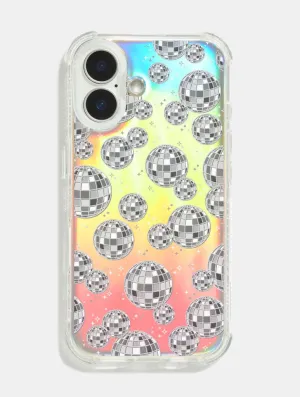 Disco Ball Repeat Holo Foil Shock iPhone Case Flexible Pattern