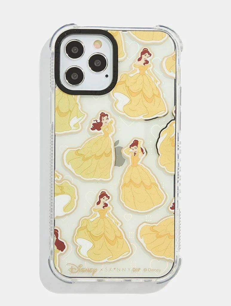 Disney Belle Shock iPhone Case Smooth Texture Pattern