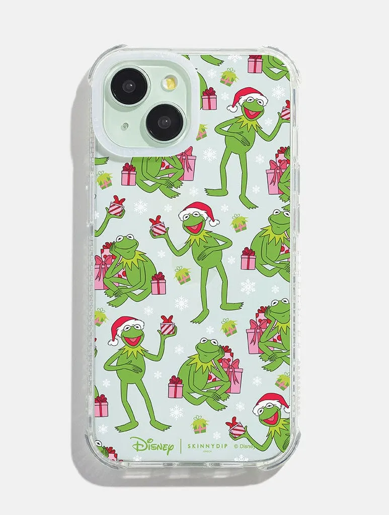 Student Gear Handheld device Disney Christmas Kermit Shock iPhone Case