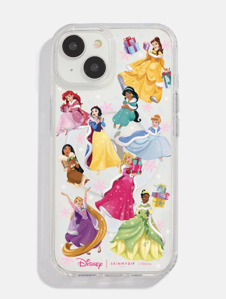 Luxury Surface Light Design Disney Christmas Princess MagSafe iPhone Case