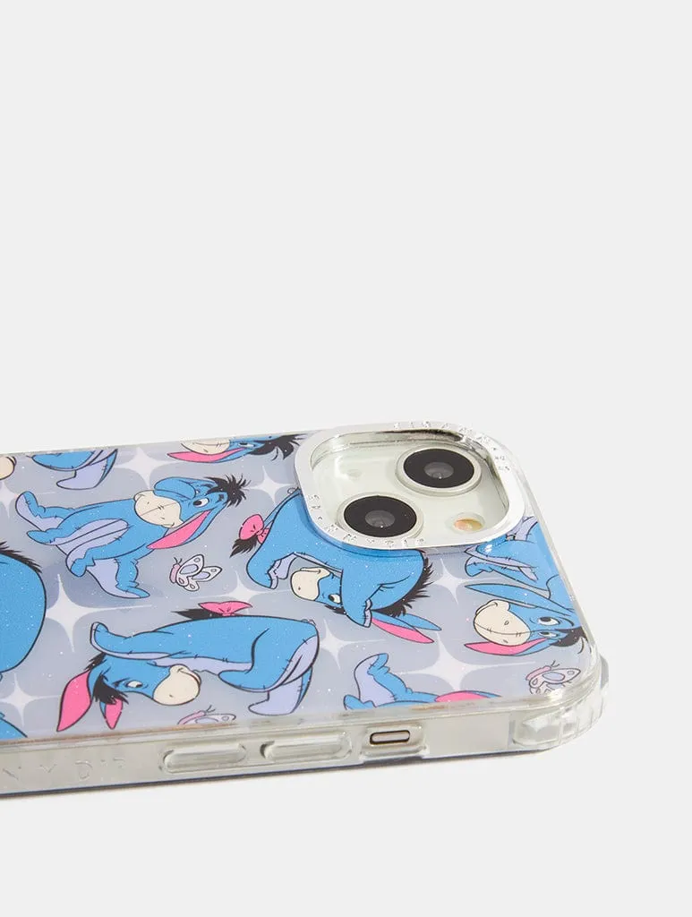 Disney Eeyore Shock iPhone Case Colorful Design Clear Frame
