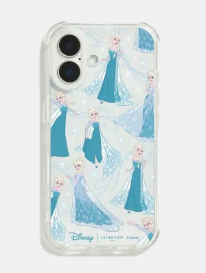 Disney Elsa Repeat Shock iPhone Case Minimal Aesthetic Durable Build Texture