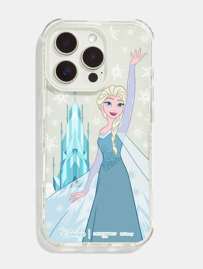 Disney Frozen Elsa Castle Shock iPhone Case Impact shield Strong Outline
