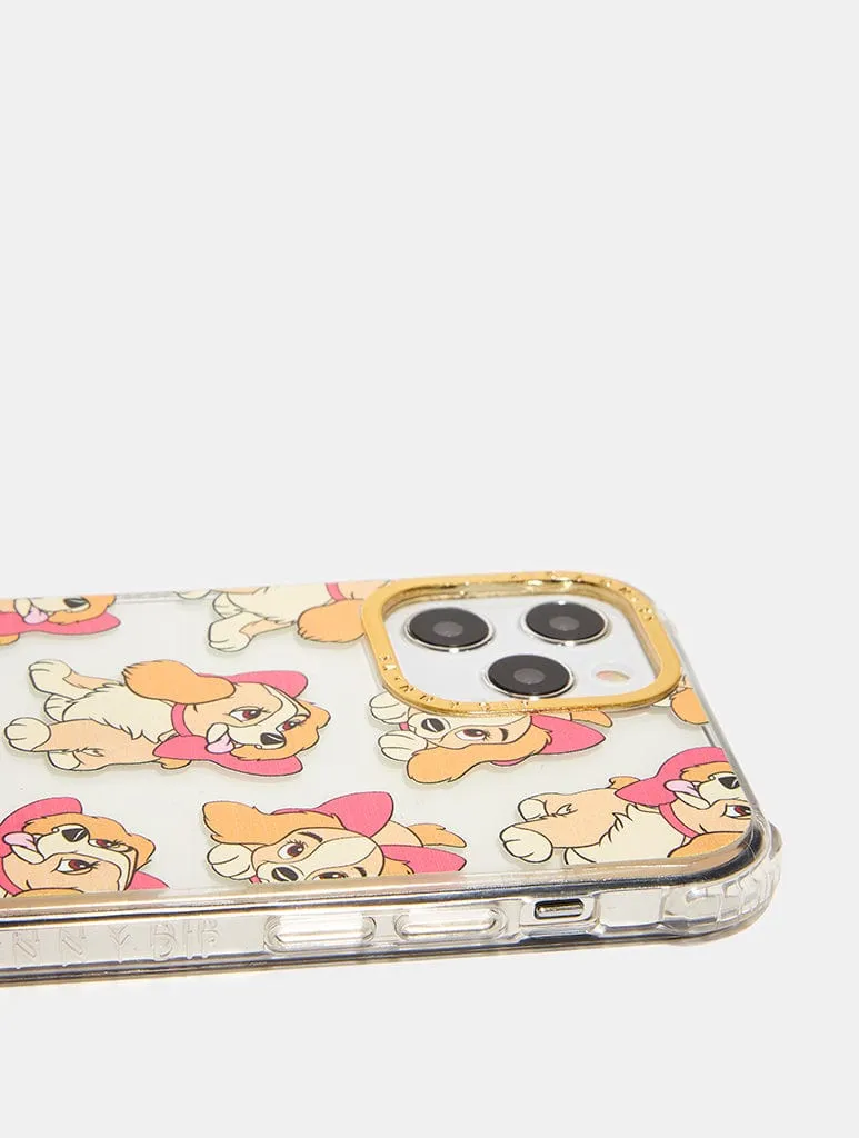 Disney Lady Shock iPhone Case Soft Surface Layer Everyday Look