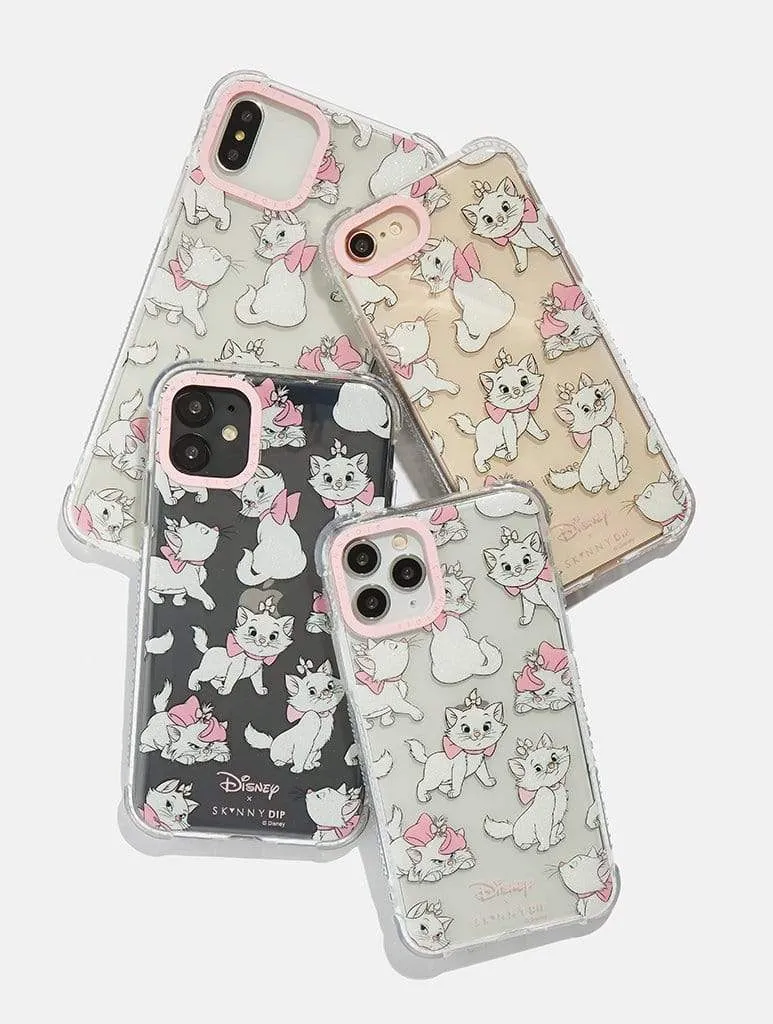 Refined Shield Modern Grip Design Disney Marie Shock iPhone Case