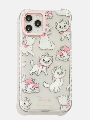 Disney Marie Shock iPhone Case Rugged Surface Luxury Detail Texture