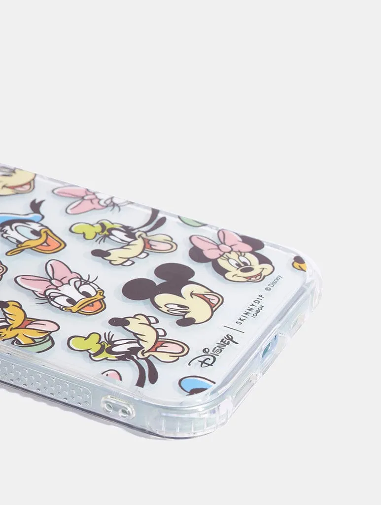Luxury Feel Disney Mickey and Friends Shock iPhone Case