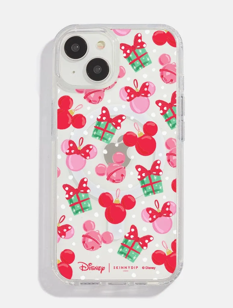 Luxury Finish Texture Stylish Aesthetic Disney Mickey Baubles MagSafe iPhone Case