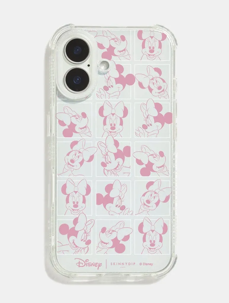 Travel Accessory Disney Minnie Mouse Faces Shock iPhone Case