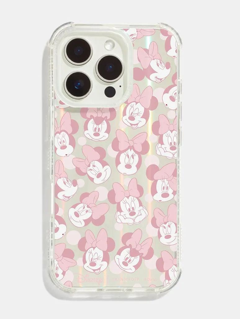 Disney Minnie Mouse Pink Shock iPhone Case Matte Look