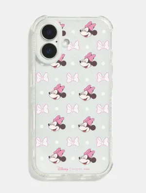 Disney Minnie Mouse Polka Dots And Bows Shock iPhone Case Comfort Style