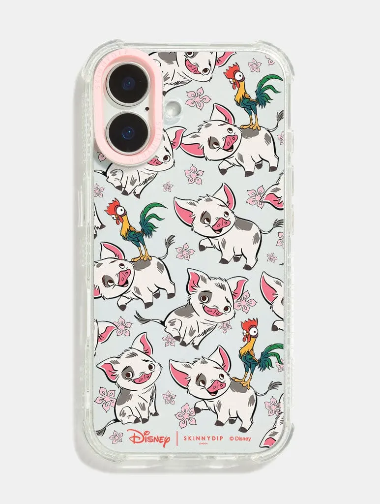 Edge Shield Disney Moana Pua Pig Shock iPhone Case