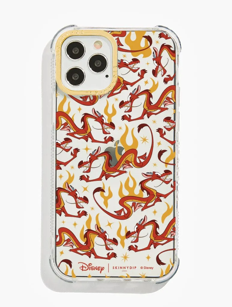 Modern Layer Disney Mushu Shock iPhone Case