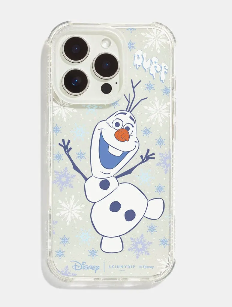 Disney Olaf Snowflake Shock iPhone Case Durable Pattern