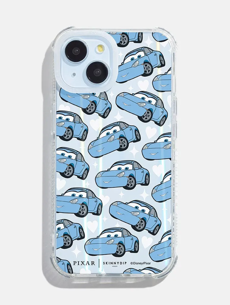 Hybrid Texture Layer Minimal Protection Disney Pixar Cars Sally Shock iPhone Case