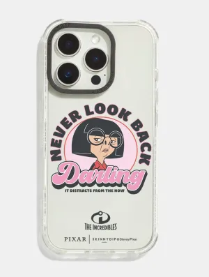 Protective Shell Disney Pixar Edna Mode Never Look Back Shock iPhone Case