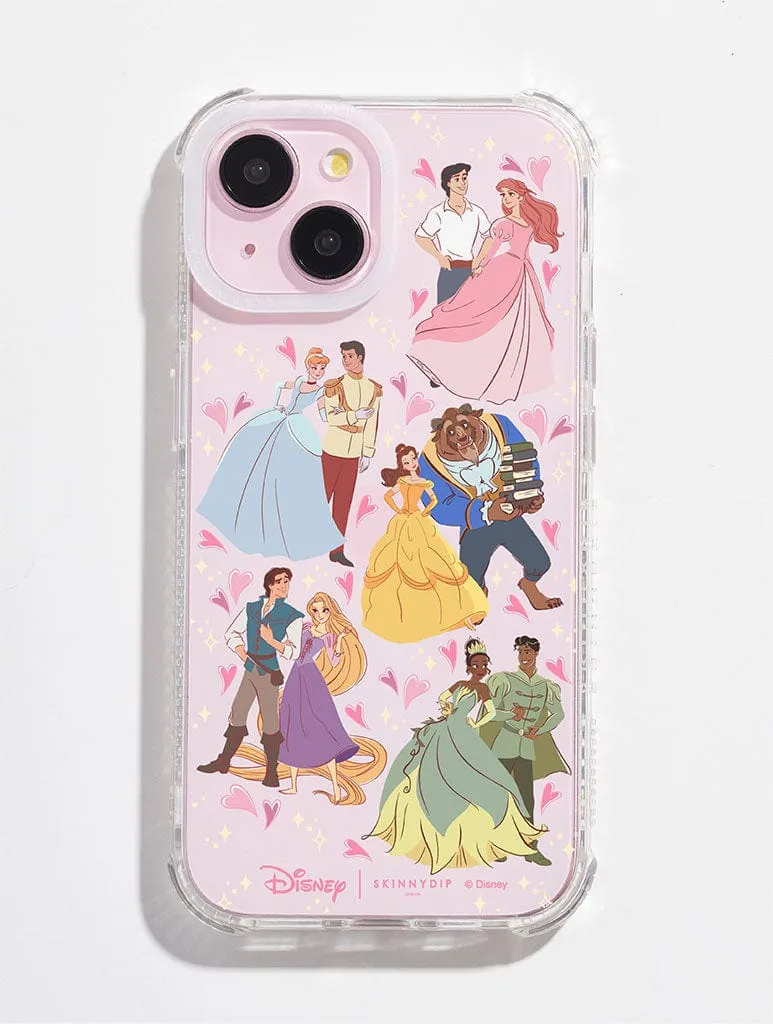 Soft Surface Disney Prince & Princess Shock iPhone Case