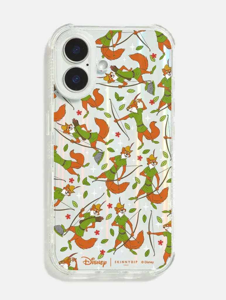 Disney Robin Hood Repeat Shock iPhone Case Slim Feel Minimal Frame
