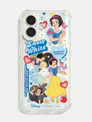 Compact Edge Matte Shield Disney Snow White Sticker Shock iPhone Case