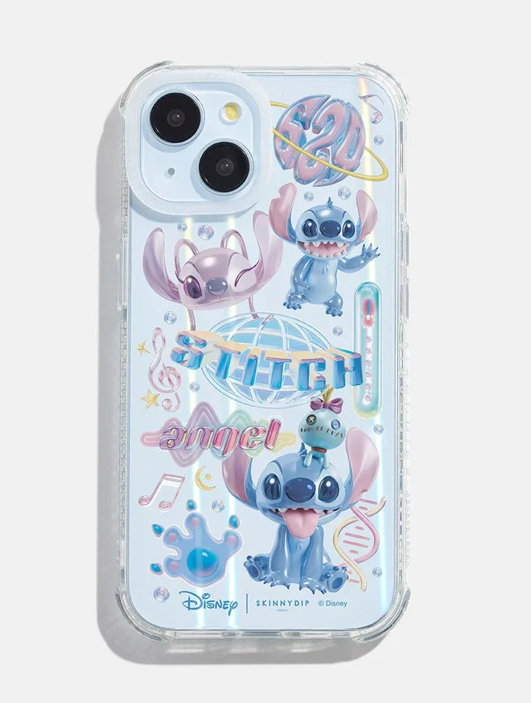 Simple Look Shock Layer Disney Stitch Metaverse Shock iPhone Case
