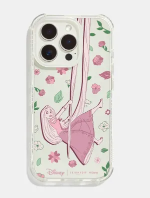 Raised Edges Disney Tangled Swinging Shock iPhone Case
