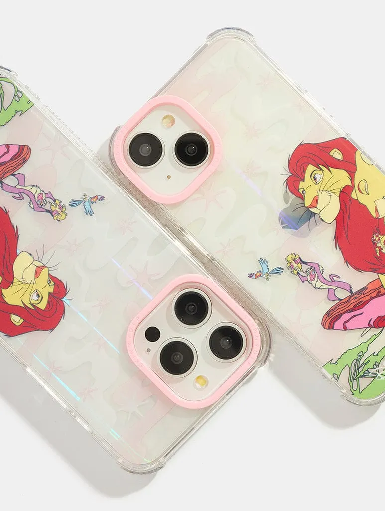 Protective Frame Vibrant Finish Disney The Lion King Pride Rock Shock iPhone Case