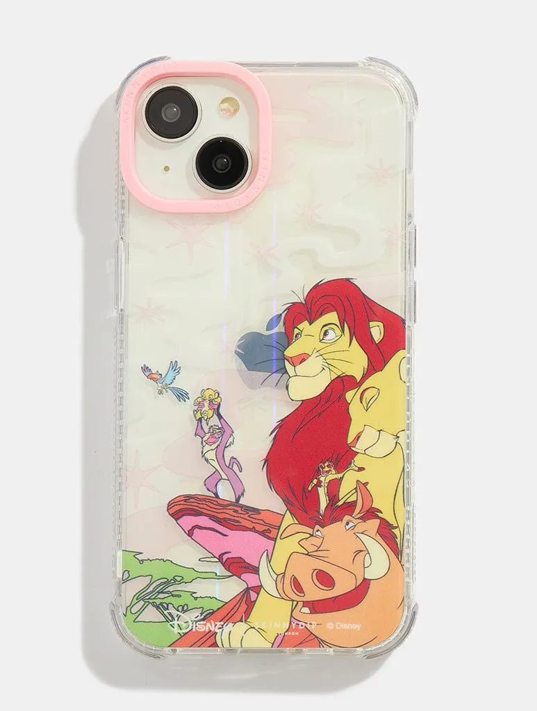 Stylish Cover Disney The Lion King Pride Rock Shock iPhone Case