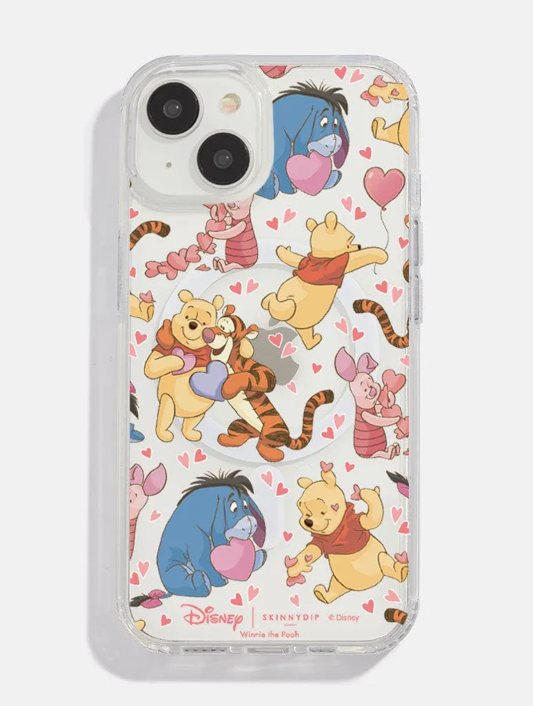 Polished Finish Disney Winnie & Friends Love MagSafe iPhone Case