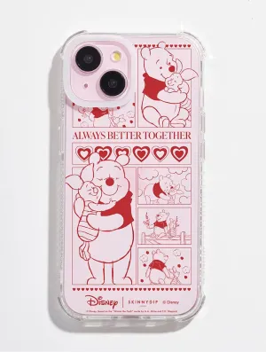 Disney Winnie The Pooh Always Better Together Shock iPhone Case Sleek Profile