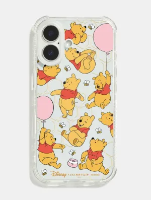 Sleek Detail Comfort grip design Disney Winnie the Pooh Shock iPhone Case