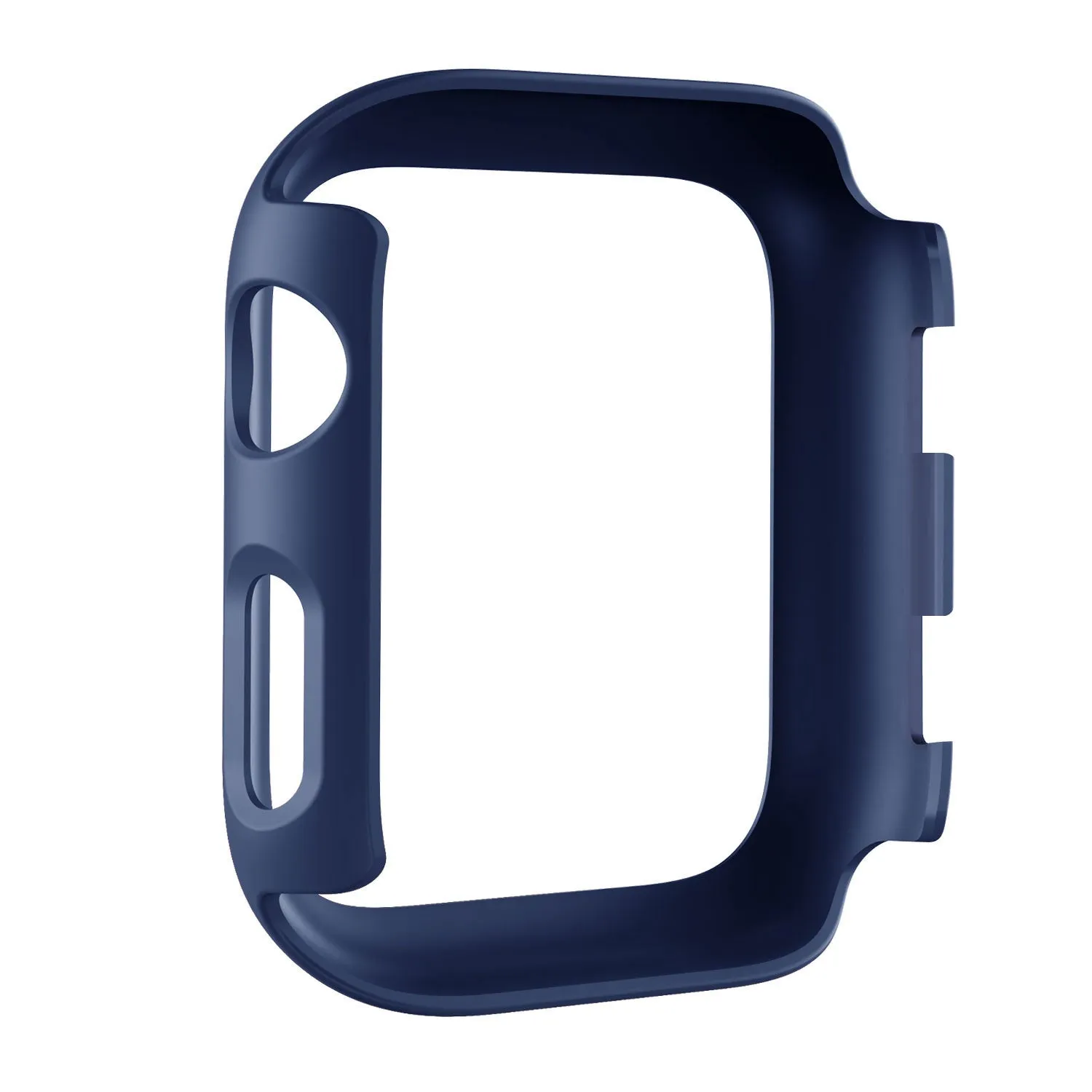 Hybrid Frame Apple Watch Hardcase with Glass (Dark Blue)