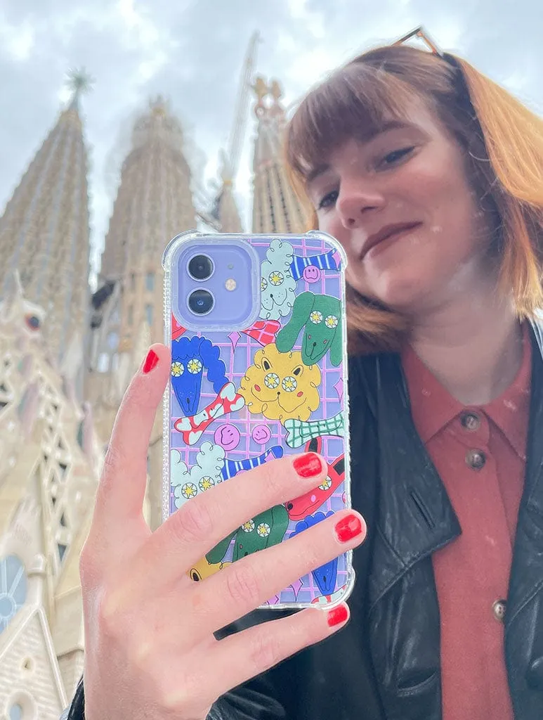 Artistic Print Juani Bengali x Skinnydip Dogs Case Shock iPhone Case