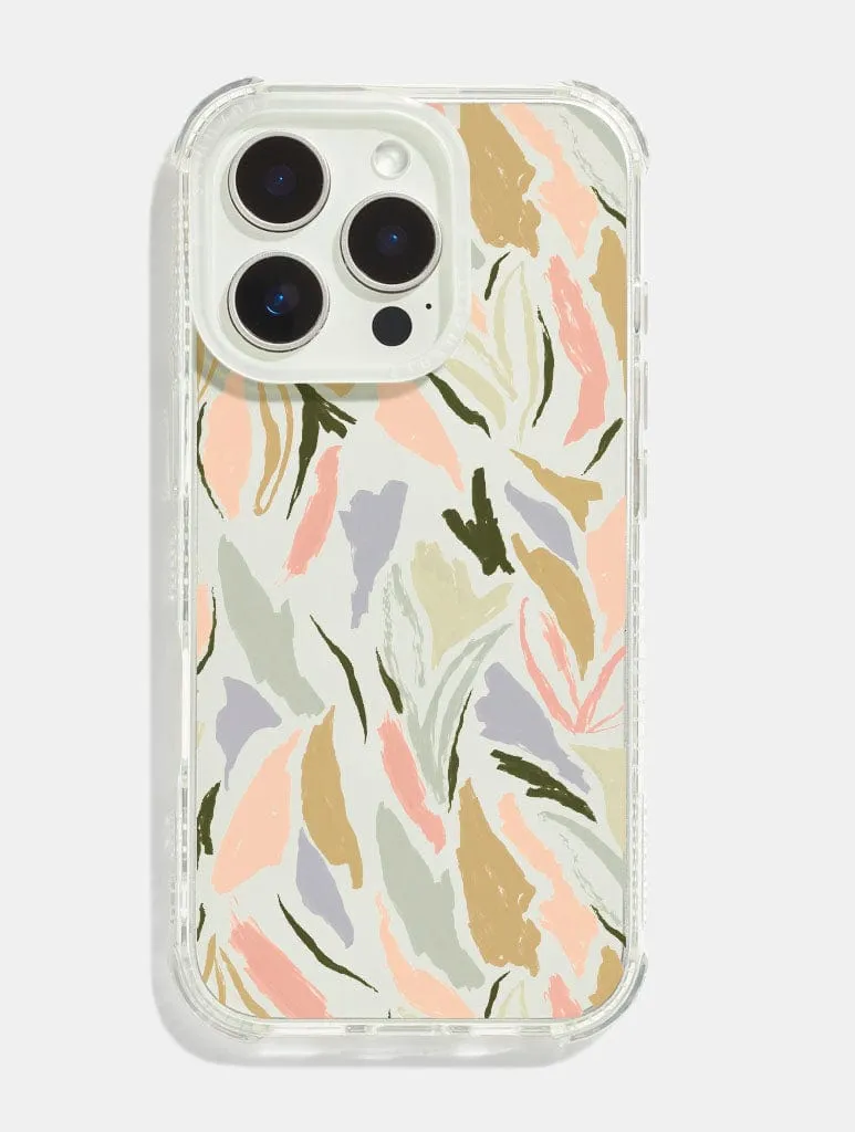 Anti Shock Duchess Plum x Skinnydip Blush And Brush Clear Shock iPhone Case