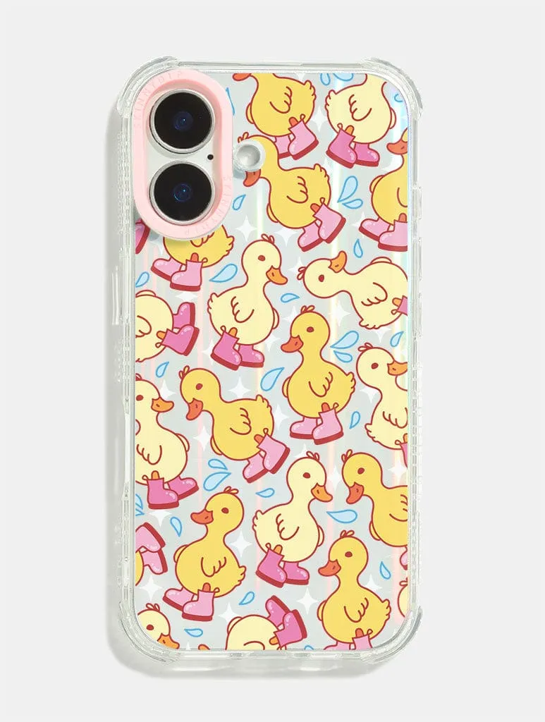 Hard Shell Duckling Wellies Shock iPhone Case