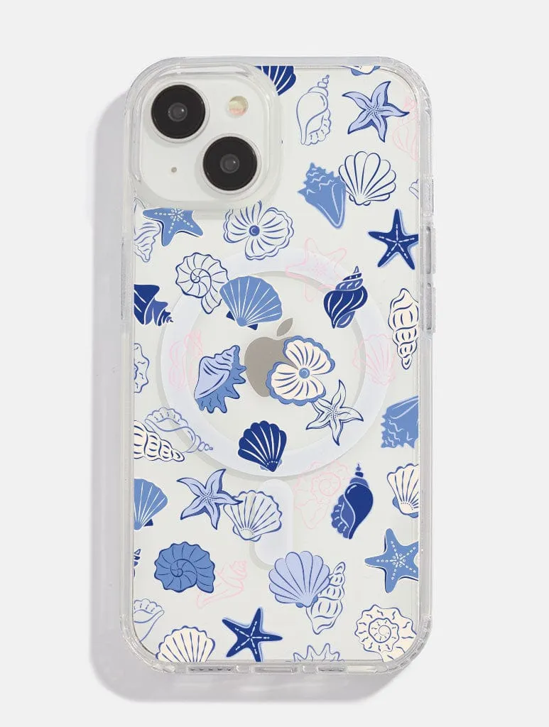 Portable Layer Sea Shells MagSafe iPhone Case