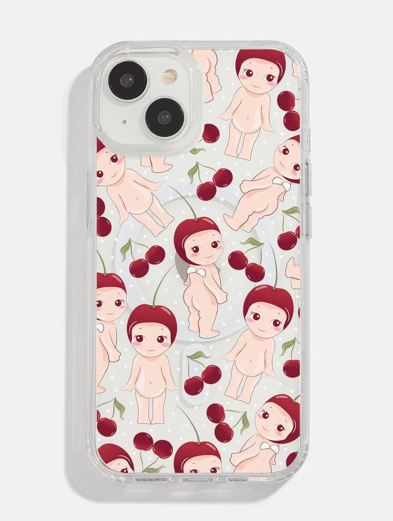 Baby Angel Cherry MagSafe iPhone Case Color Finish