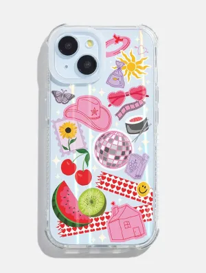 Harry Sticker Shock iPhone Case Comfort Grip Frosted surface