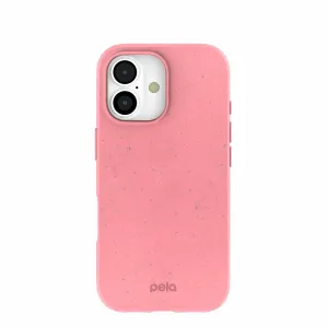 Bubblegum Pink iPhone 17 Case Protective Quality Soft Edge