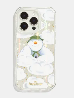 Minimal Protection The Snowman Clouds Shock iPhone Case