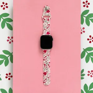 Outdoor Adventure Premium Touch Cute Flowers Apple Watch Strap
