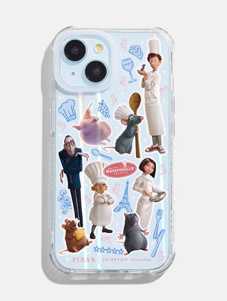Disney Pixar Ratatouille Sticker Shock iPhone Case Durable Look Compact Edge