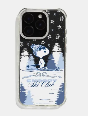Peanuts x Skinnydip Snoopy Ski Club Shock iPhone Case Luxury Accent