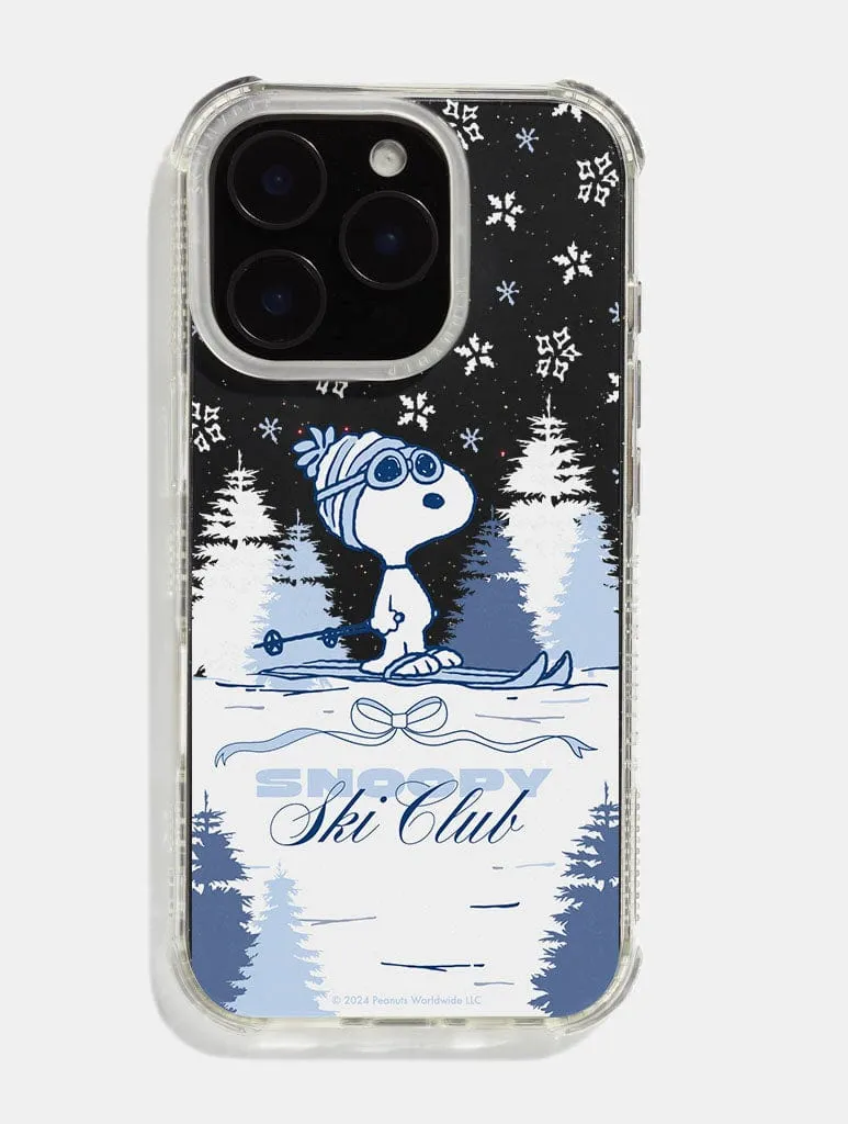 Comfort Detail Peanuts x Skinnydip Snoopy Ski Club Shock iPhone Case