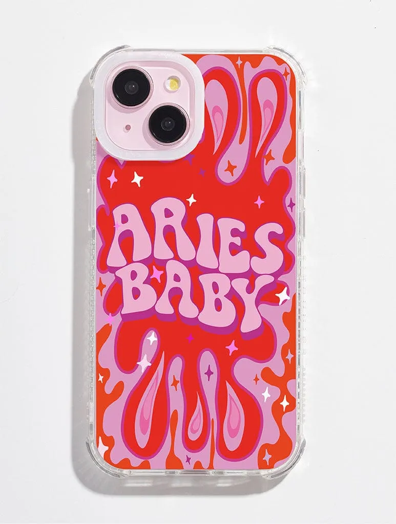 Printed Weird x Skinnydip Aries Shock iPhone Case Hybrid Build Sleek Finish