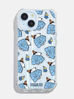 Peanuts x Skinnydip Snoopy Puffer Jacket Shock iPhone Case Easy Grip